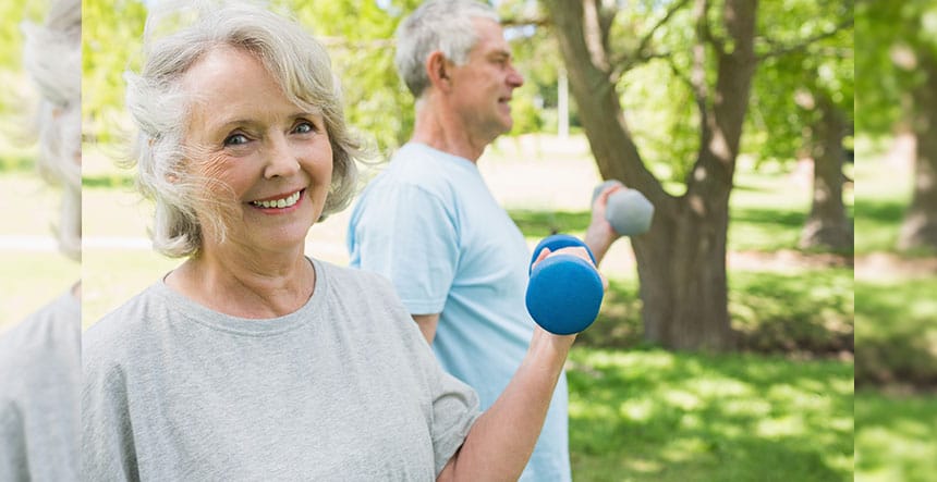Proyectando un futuro saludable entrenar a personas mayores
