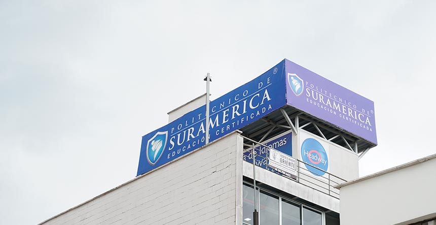 Diplomados virtuales Politécnico de Suramérica Técnicas en Rionegro
