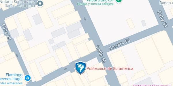 mapa Itagüí